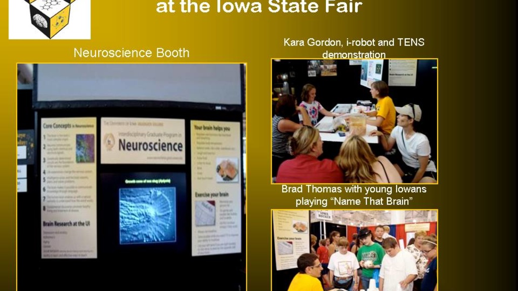 Neuroscience at the Iowa State Fair