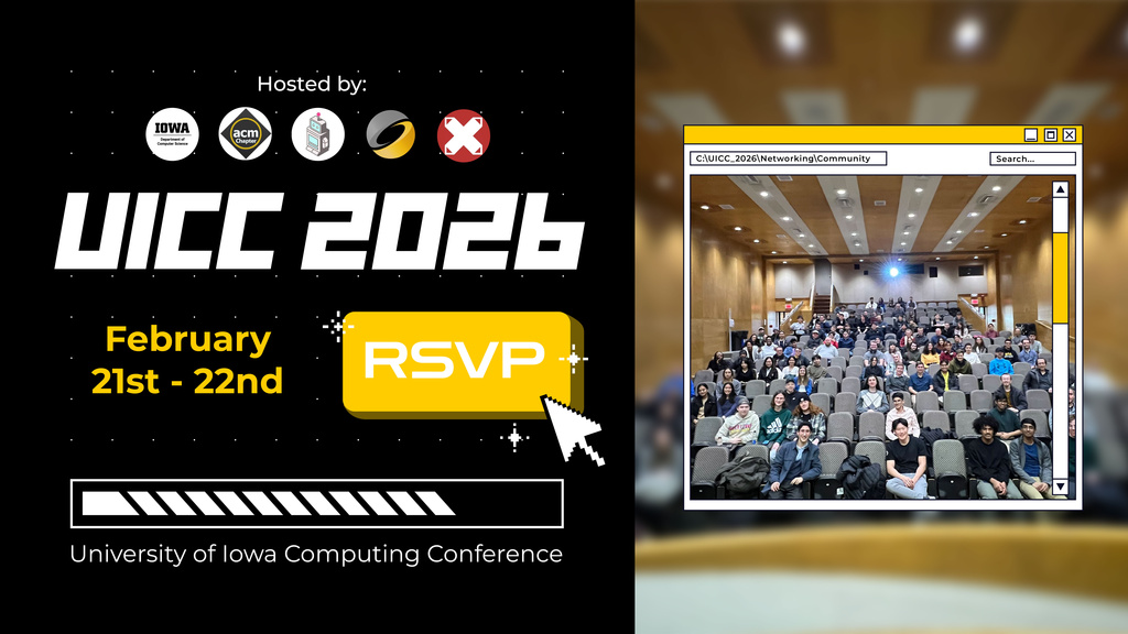 The University of Iowa Computing Conference (UICC) 2026 promotional image